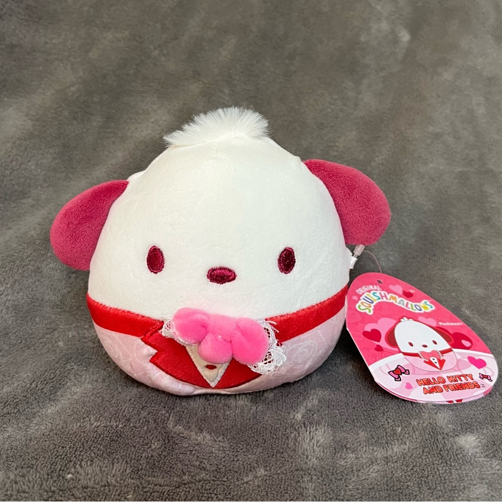 Sanrio Hello Kitty Pochacco Squishmallow Plush NWT